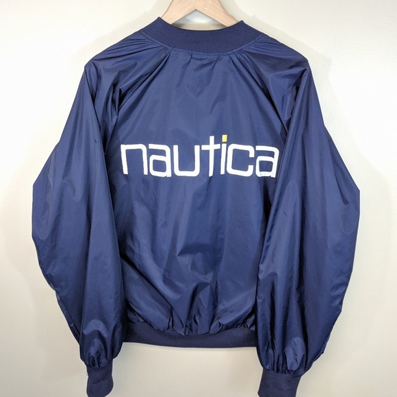 Nautica Other - 🔥Vintage 90's Nautica Spellout Windbreaker
